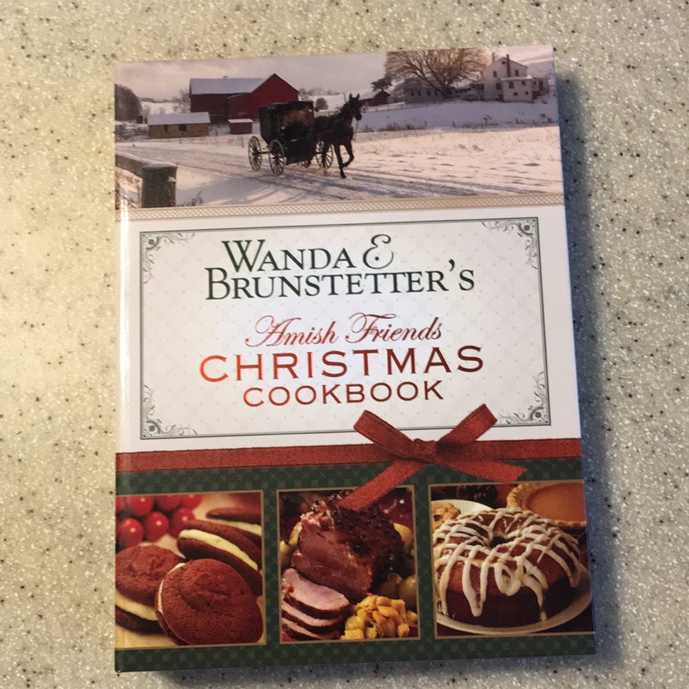Amish Friends Christmas Cookbook - Red/Green